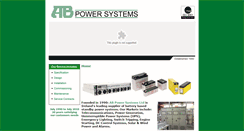 Desktop Screenshot of abpowersystems.ie